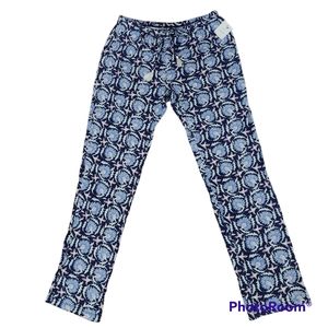 NWT! Lucky Brand Lounge Pajamas Pants Tassels Bow Pull On Women's Size Small